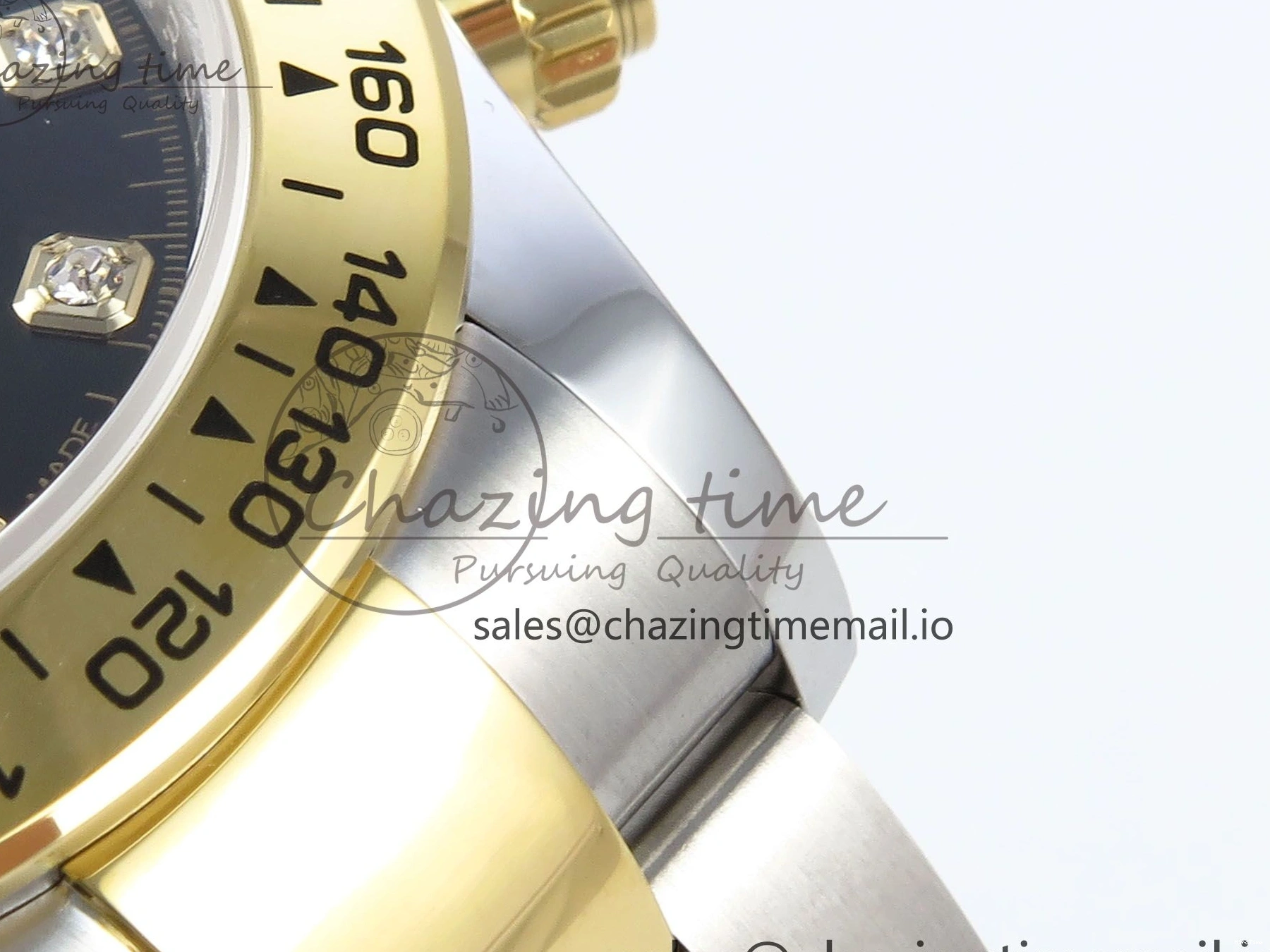 MiroTime 0128 Daytona 126503 QF 1:1 Best Edition Black YG Dial on SS YG Braclet SH4131 V Colorful 719